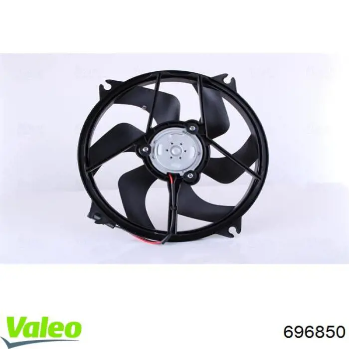 696850 VALEO ventilador (rodete +motor refrigeración del motor con electromotor completo)