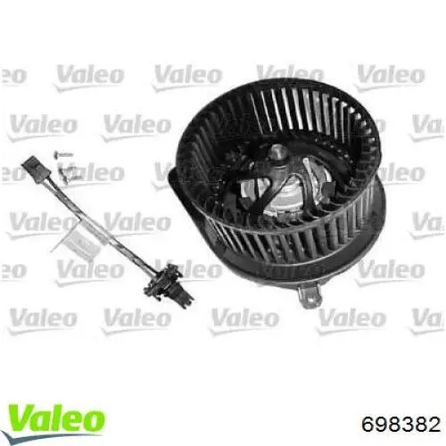 698382 VALEO motor eléctrico, ventilador habitáculo