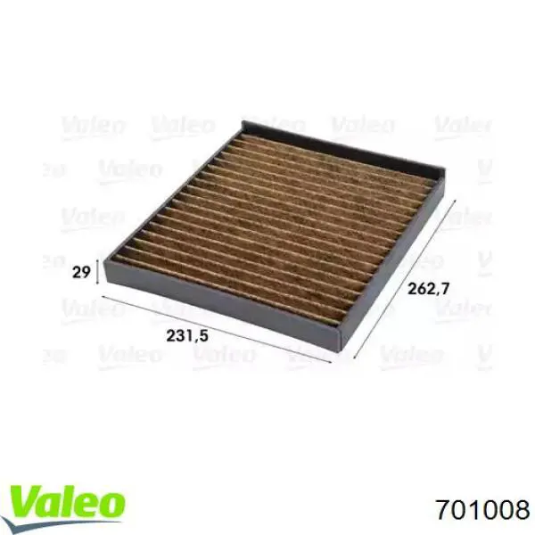 701008 VALEO filtro de habitáculo