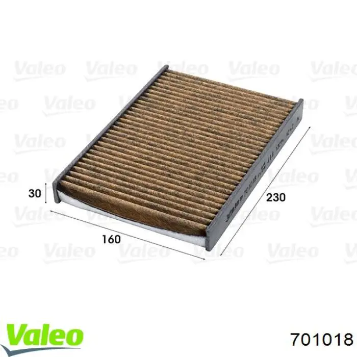 701018 VALEO filtro de habitáculo