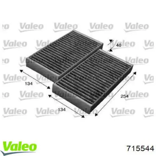 715544 VALEO filtro de habitáculo