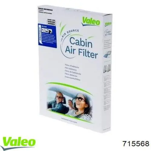 715568 VALEO filtro de habitáculo