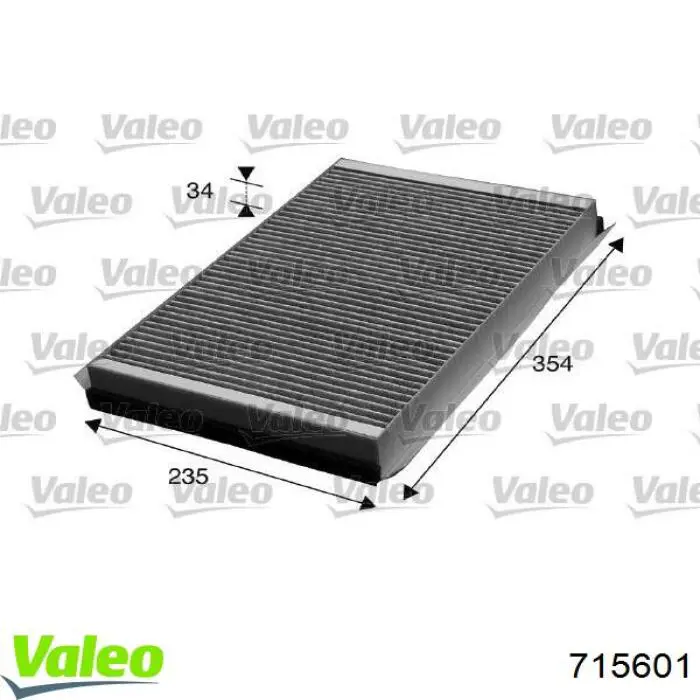 715601 VALEO filtro de habitáculo