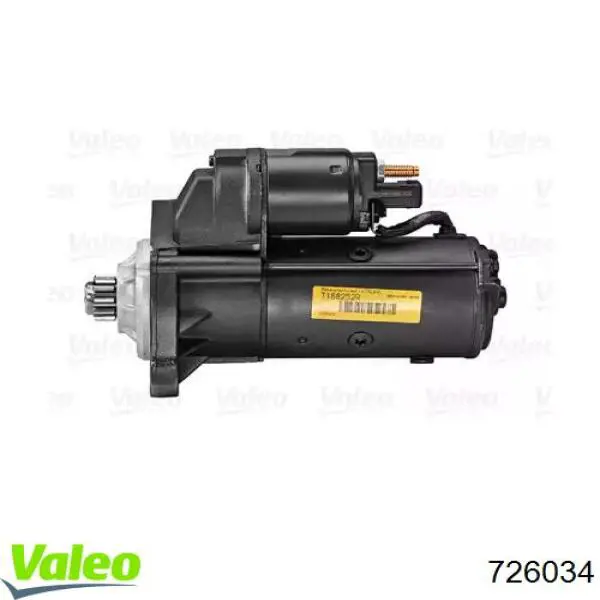 726034 VALEO motor de arranque