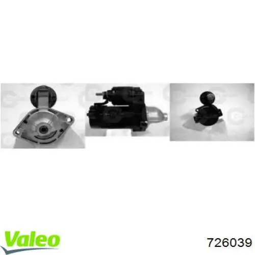 726039 VALEO motor de arranque