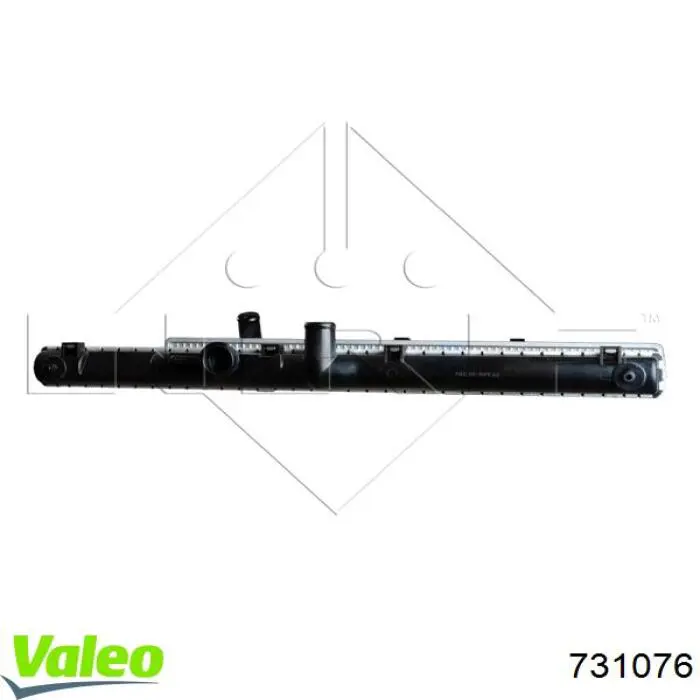 731076 VALEO radiador refrigeración del motor