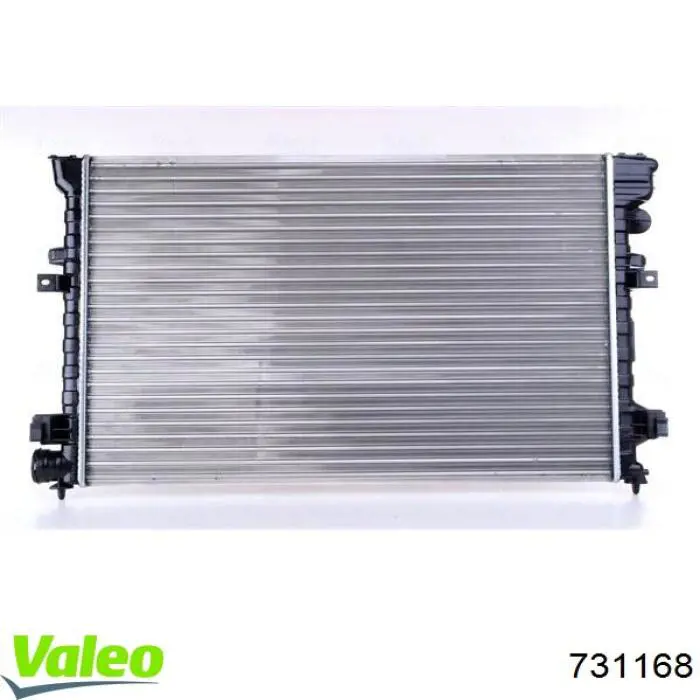 731168 VALEO radiador refrigeración del motor