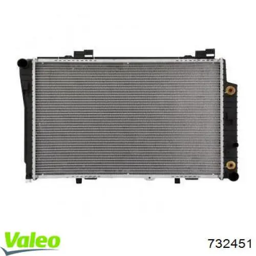 732451 VALEO radiador refrigeración del motor