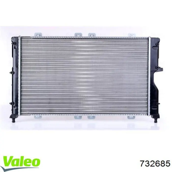 732685 VALEO radiador refrigeración del motor