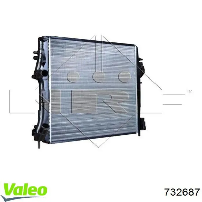 732687 VALEO radiador refrigeración del motor