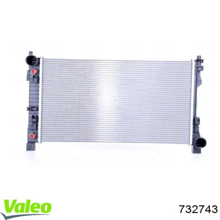 732743 VALEO radiador refrigeración del motor