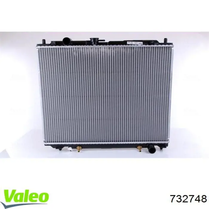 732748 VALEO radiador refrigeración del motor