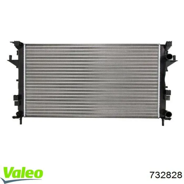 732828 VALEO radiador refrigeración del motor