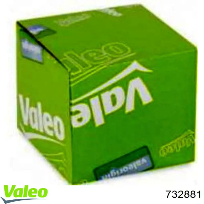 732881 VALEO radiador refrigeración del motor