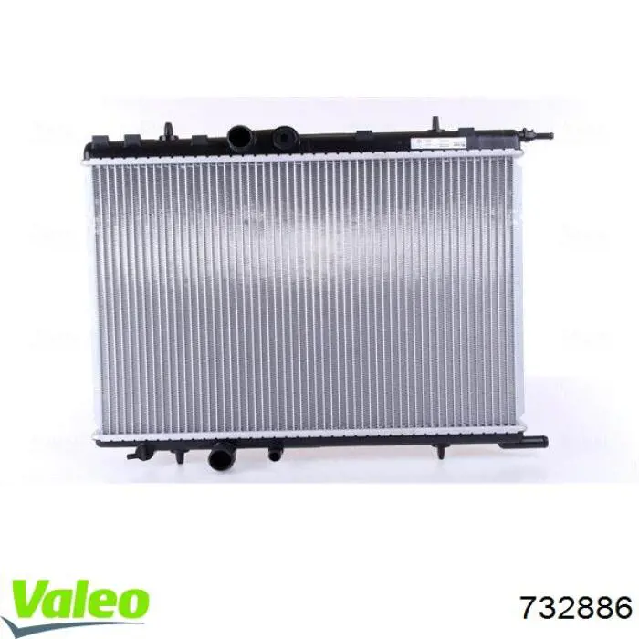 732886 VALEO radiador refrigeración del motor