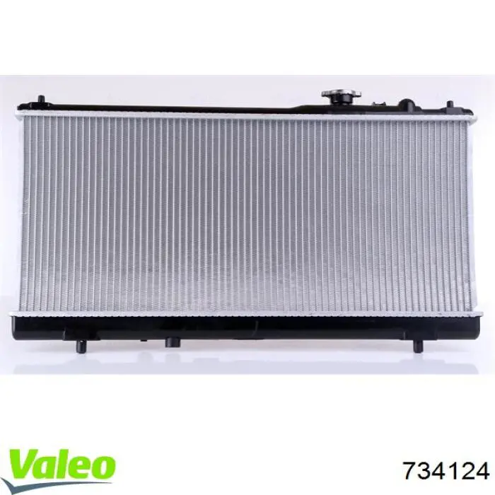 734124 VALEO radiador refrigeración del motor