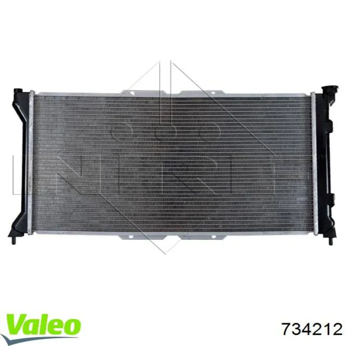 734212 VALEO radiador refrigeración del motor