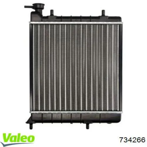 734266 VALEO radiador refrigeración del motor