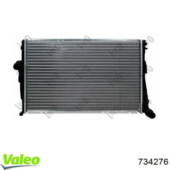 734276 VALEO radiador refrigeración del motor