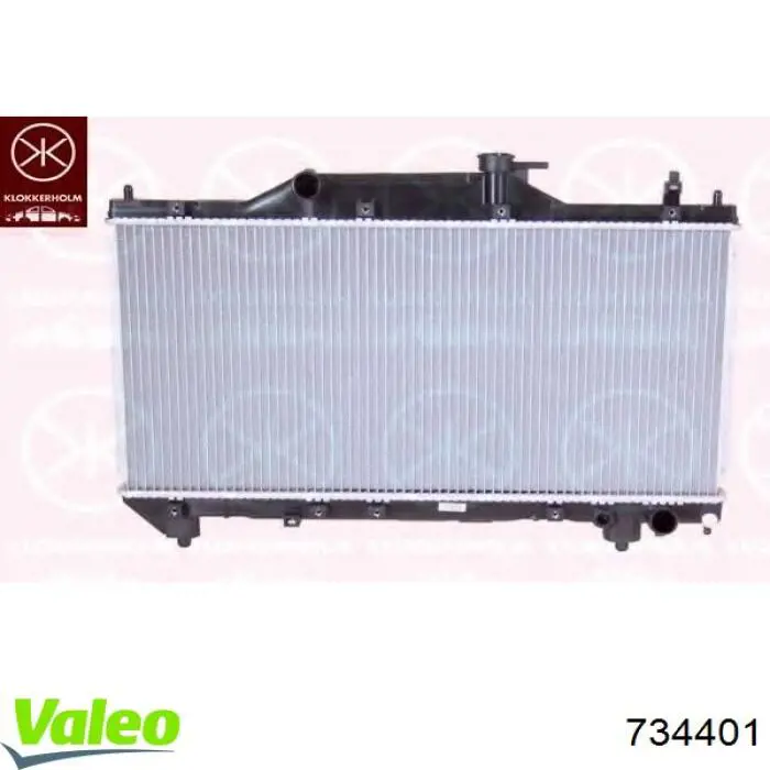 734401 VALEO radiador refrigeración del motor