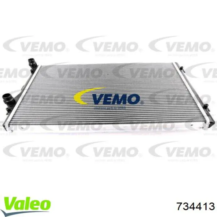 734413 VALEO radiador refrigeración del motor