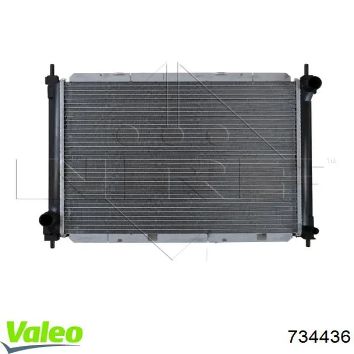 734436 VALEO radiador refrigeración del motor