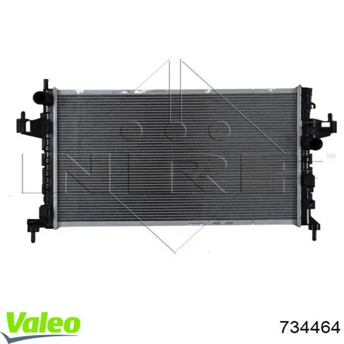 734464 VALEO radiador refrigeración del motor