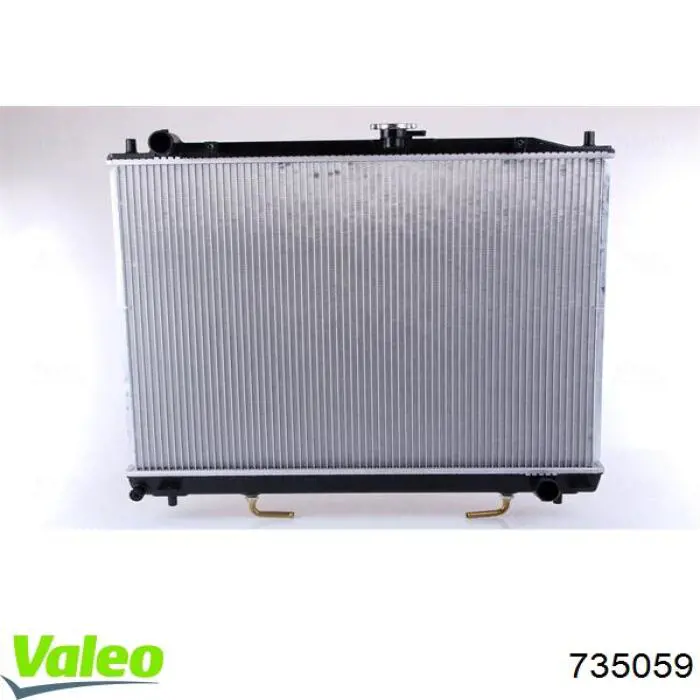 735059 VALEO radiador refrigeración del motor