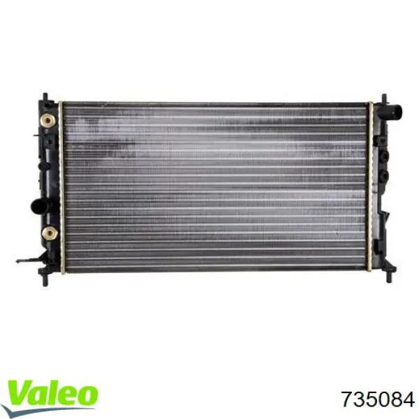 735084 VALEO radiador refrigeración del motor