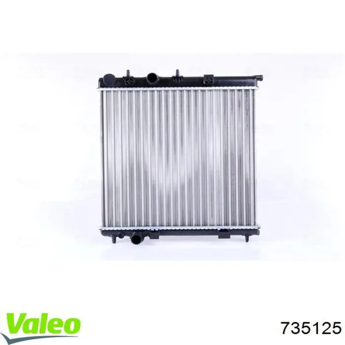 735125 VALEO radiador refrigeración del motor