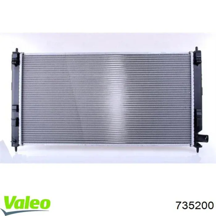 735200 VALEO radiador refrigeración del motor