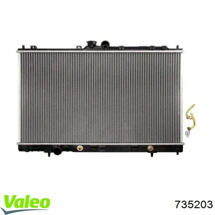 735203 VALEO radiador refrigeración del motor