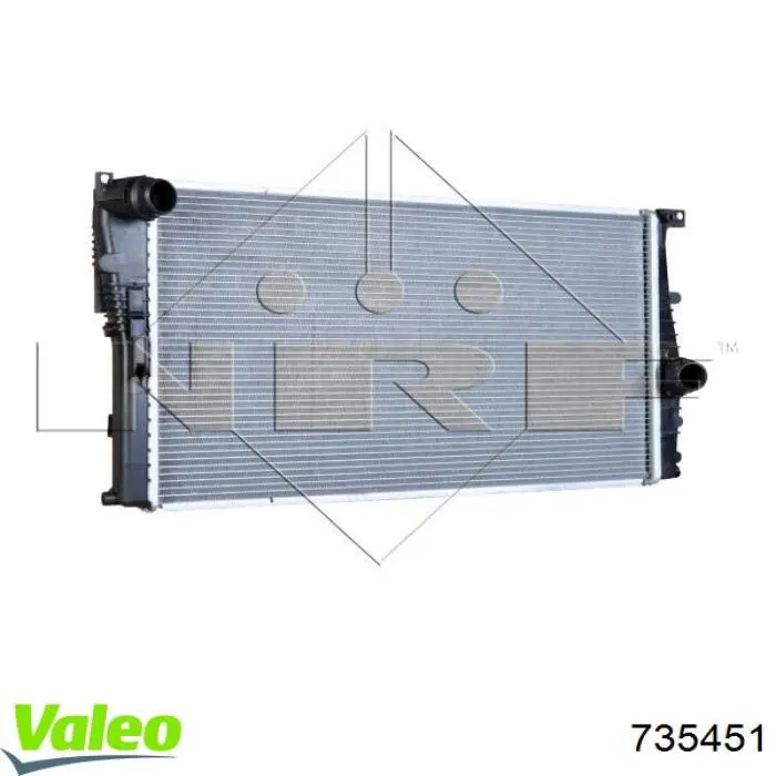 735451 VALEO radiador refrigeración del motor