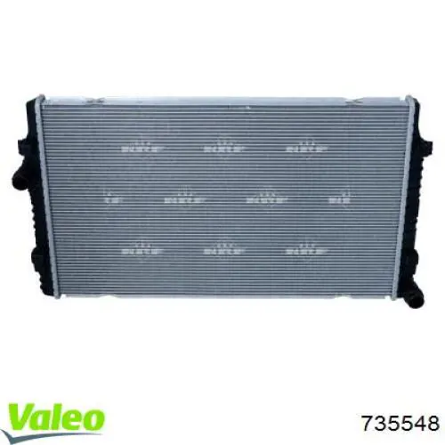 735548 VALEO radiador refrigeración del motor