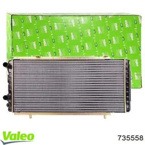 735558 VALEO radiador refrigeración del motor