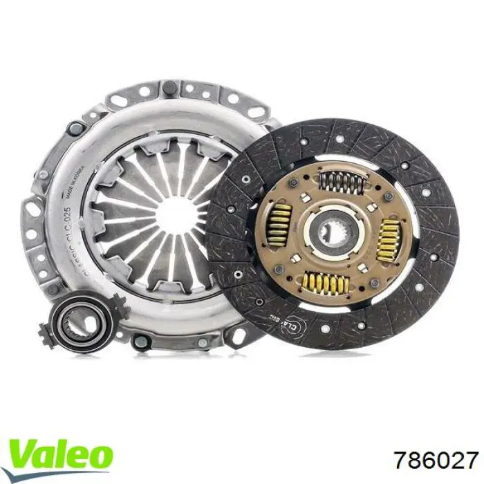 786027 VALEO kit de embrague (3 partes)