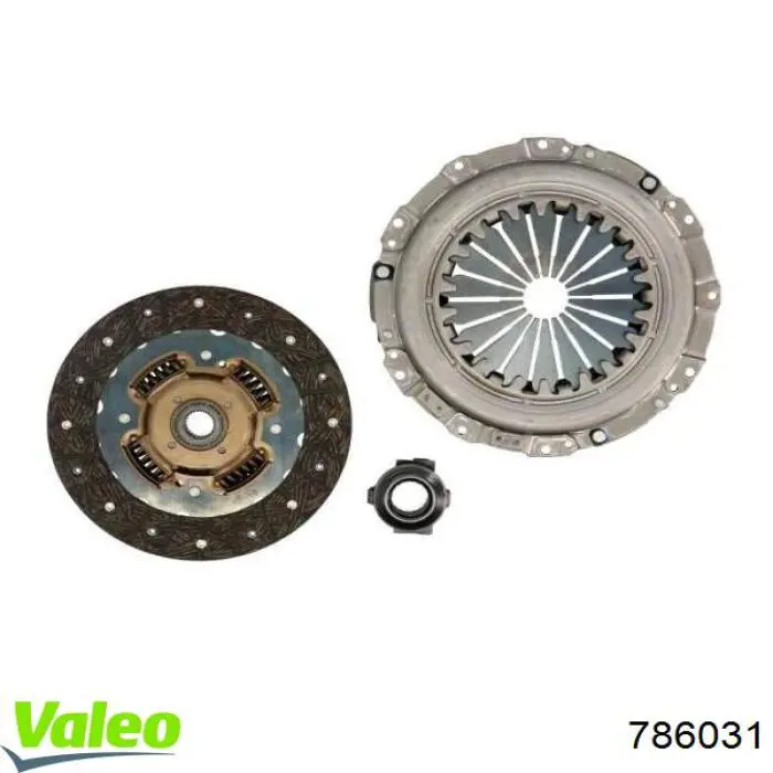 786031 VALEO kit de embrague (3 partes)