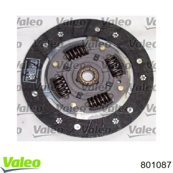 801087 VALEO kit de embrague (3 partes)