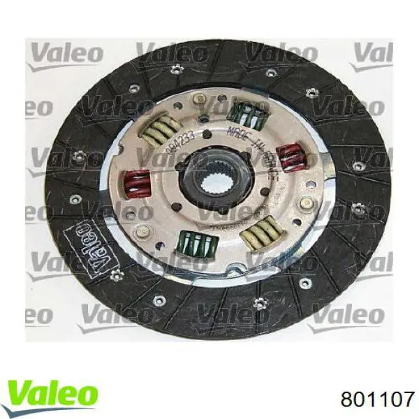 801107 VALEO kit de embrague (3 partes)