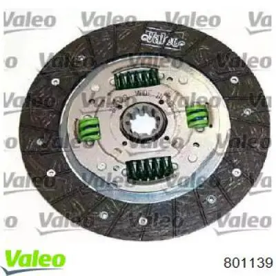 801139 VALEO kit de embrague (3 partes)