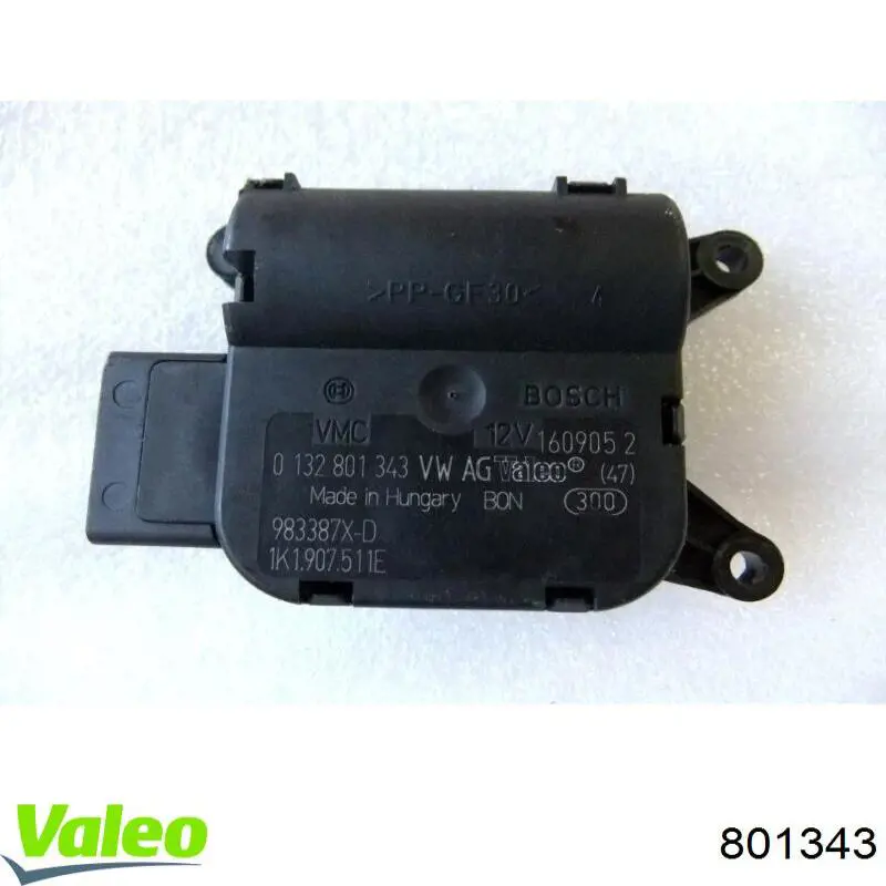 801343 VALEO kit de embrague (3 partes)