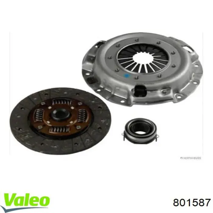 801587 VALEO kit de embrague (3 partes)