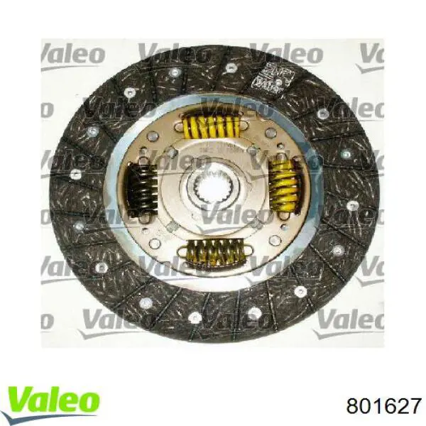 801627 VALEO kit de embrague (3 partes)