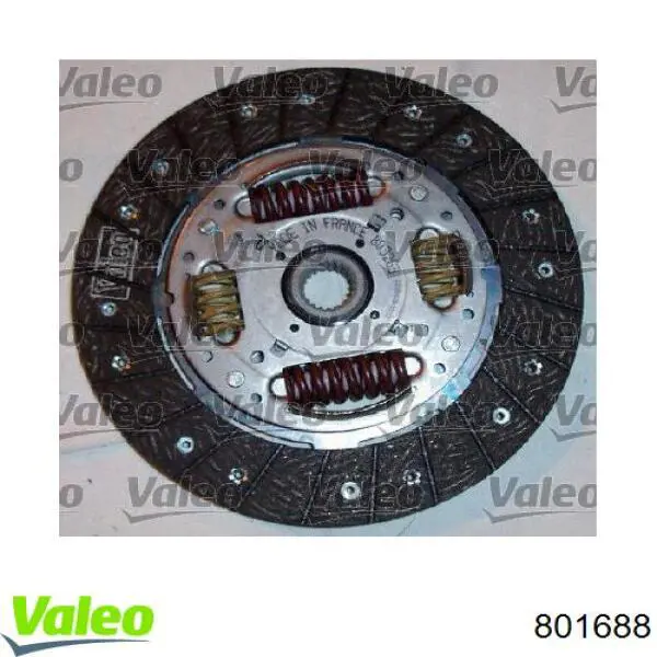 801688 VALEO kit de embrague (3 partes)