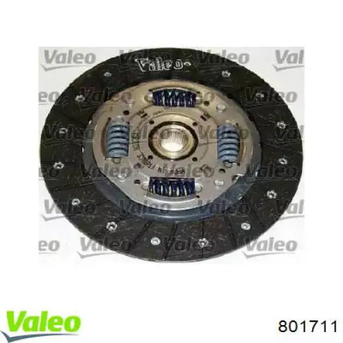 801711 VALEO kit de embrague (3 partes)