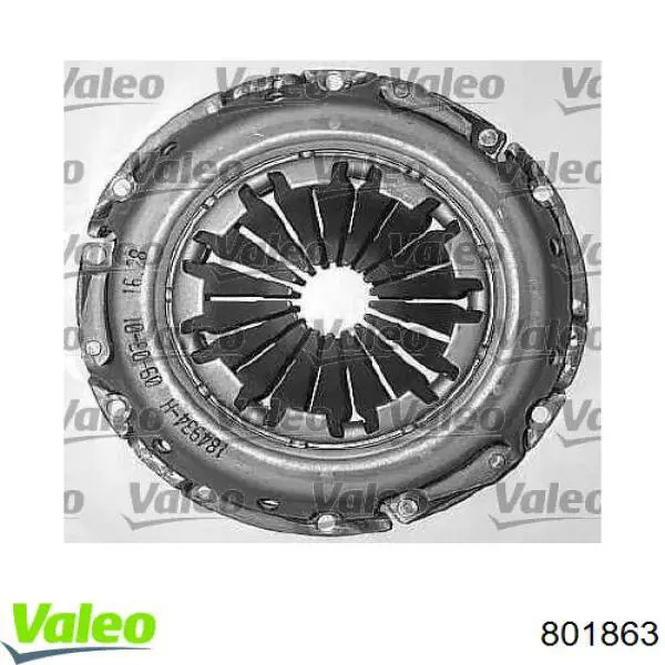 801863 VALEO kit de embrague (3 partes)