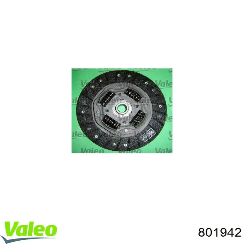 801942 VALEO kit de embrague (3 partes)