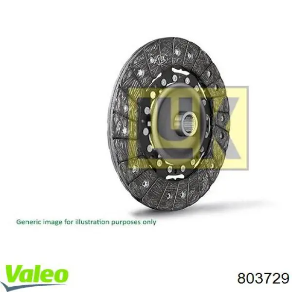 803729 VALEO disco de embrague