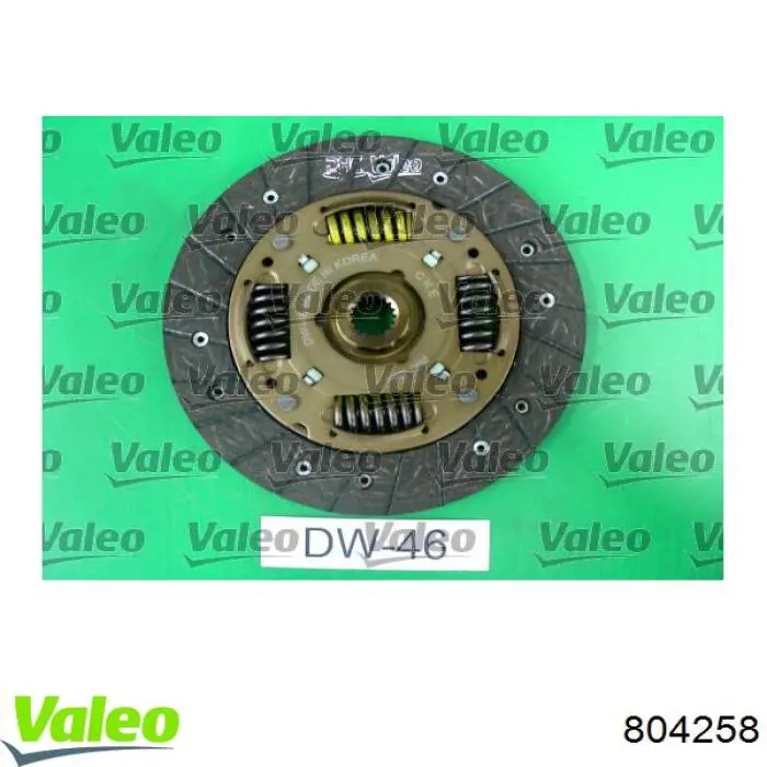 804258 VALEO cojinete de desembrague