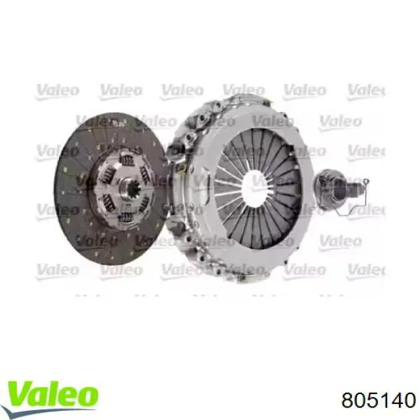 805140 VALEO kit de embrague (3 partes)